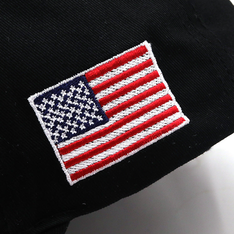 Letter USA Embroidery Outdoor Baseball Cap