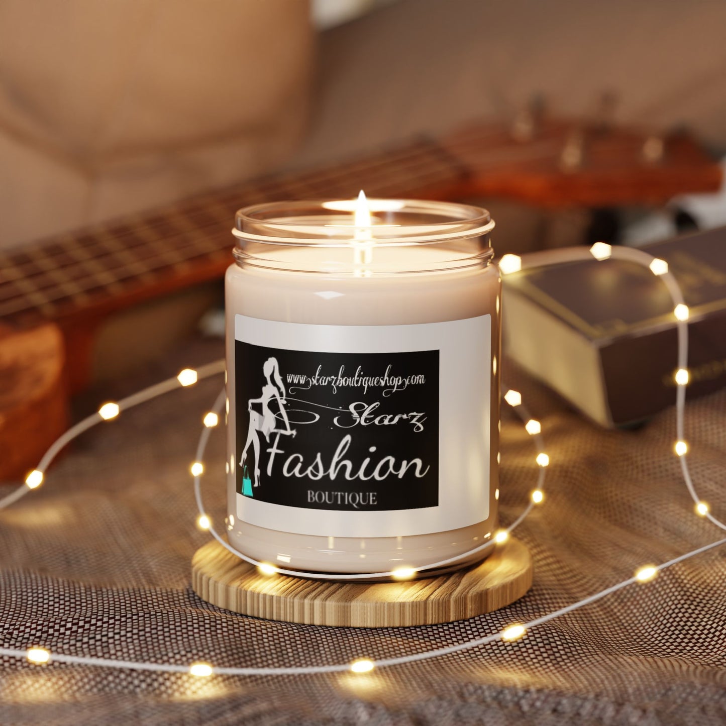 Starz Boutique Luxury Scented Soy Candle - 9oz Aromatic Decoration