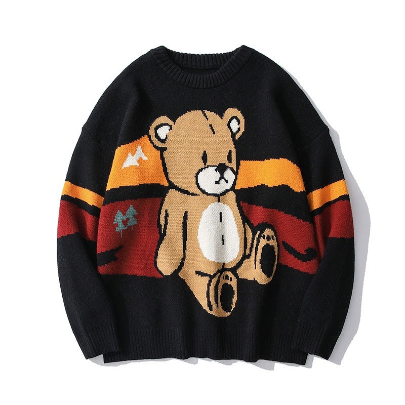 Men's Fashion Bear Sweater