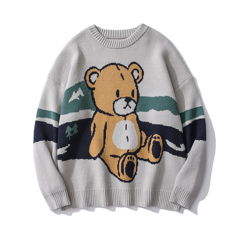 Men's Fashion Bear Sweater