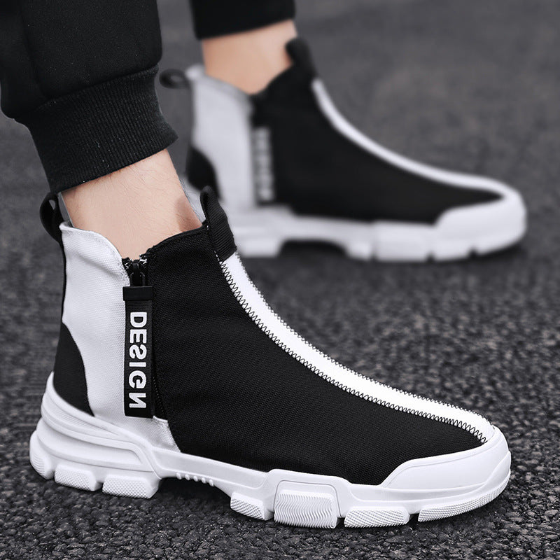 Leisure Sports Casual  Fashion High Top Outdoor Gym Shoes