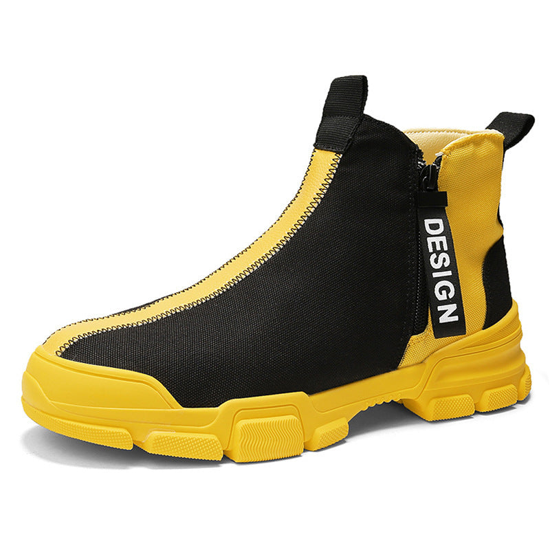 Leisure Sports Casual  Fashion High Top Outdoor Gym Shoes