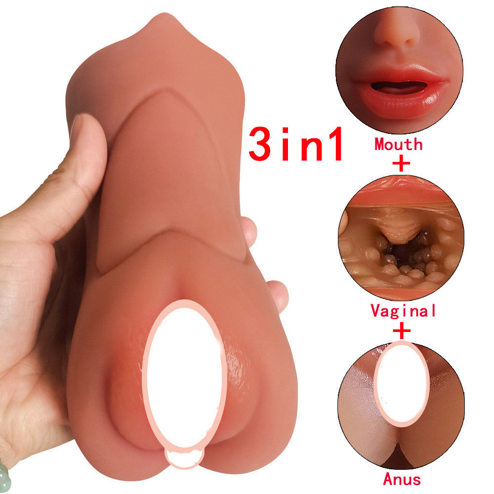 Men's Fashion Simple Male Masturbator Face Toys