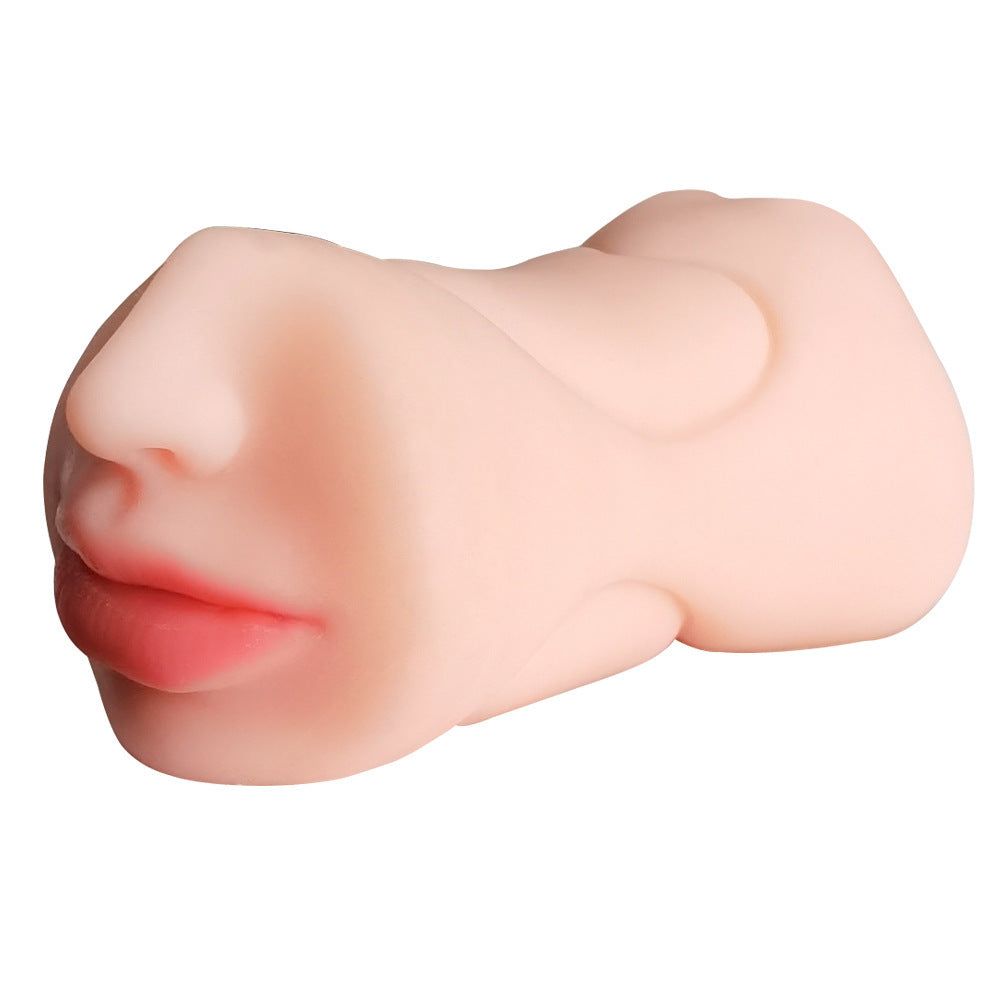 Men's Fashion Simple Male Masturbator Face Toys