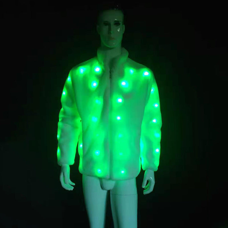 Reflective Led Lighting Men  Jacket