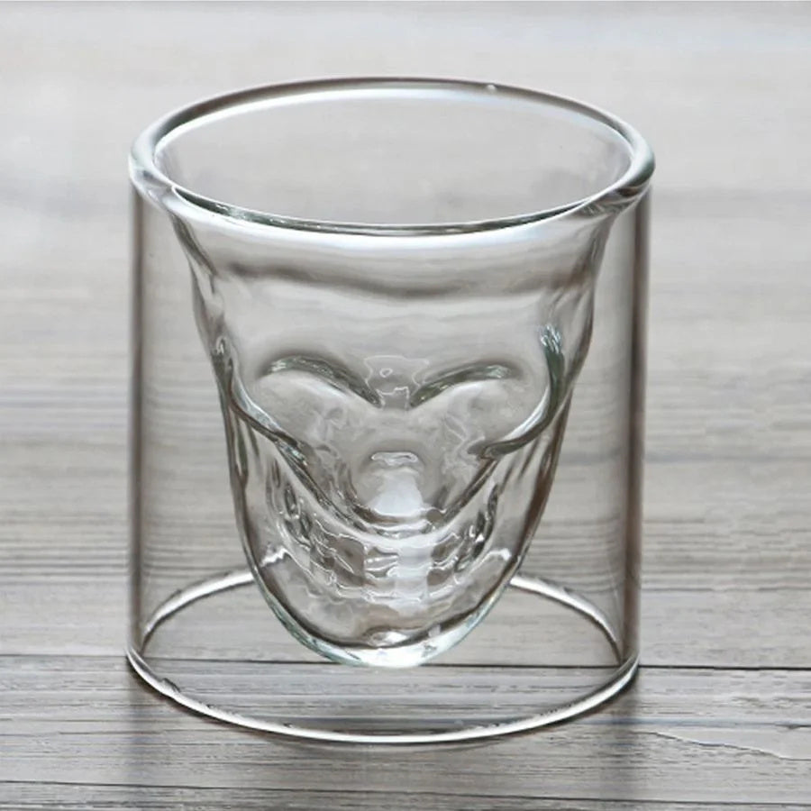 Skull Midevil Shot Glass 75ml