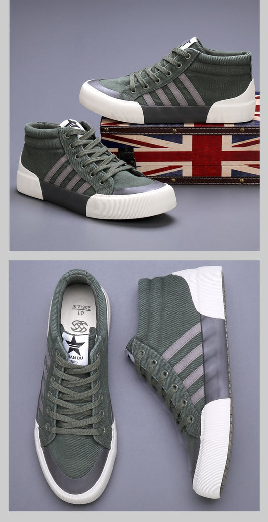 Men's High-top Canvas Shoes