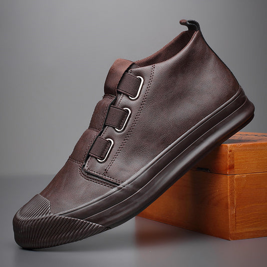 Leather Men's Casual Footwear Shoes