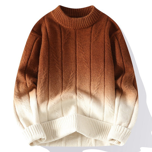 High-grade Ombre Gradient Fashion Sweater