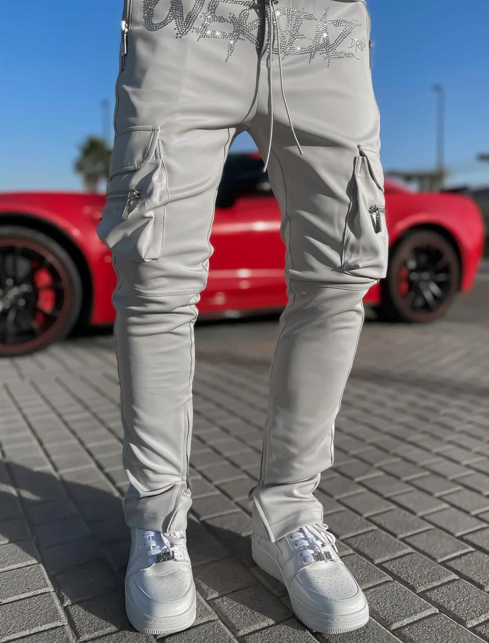 Multi Pocket Men's Athleisure Cargo Jogger Pants