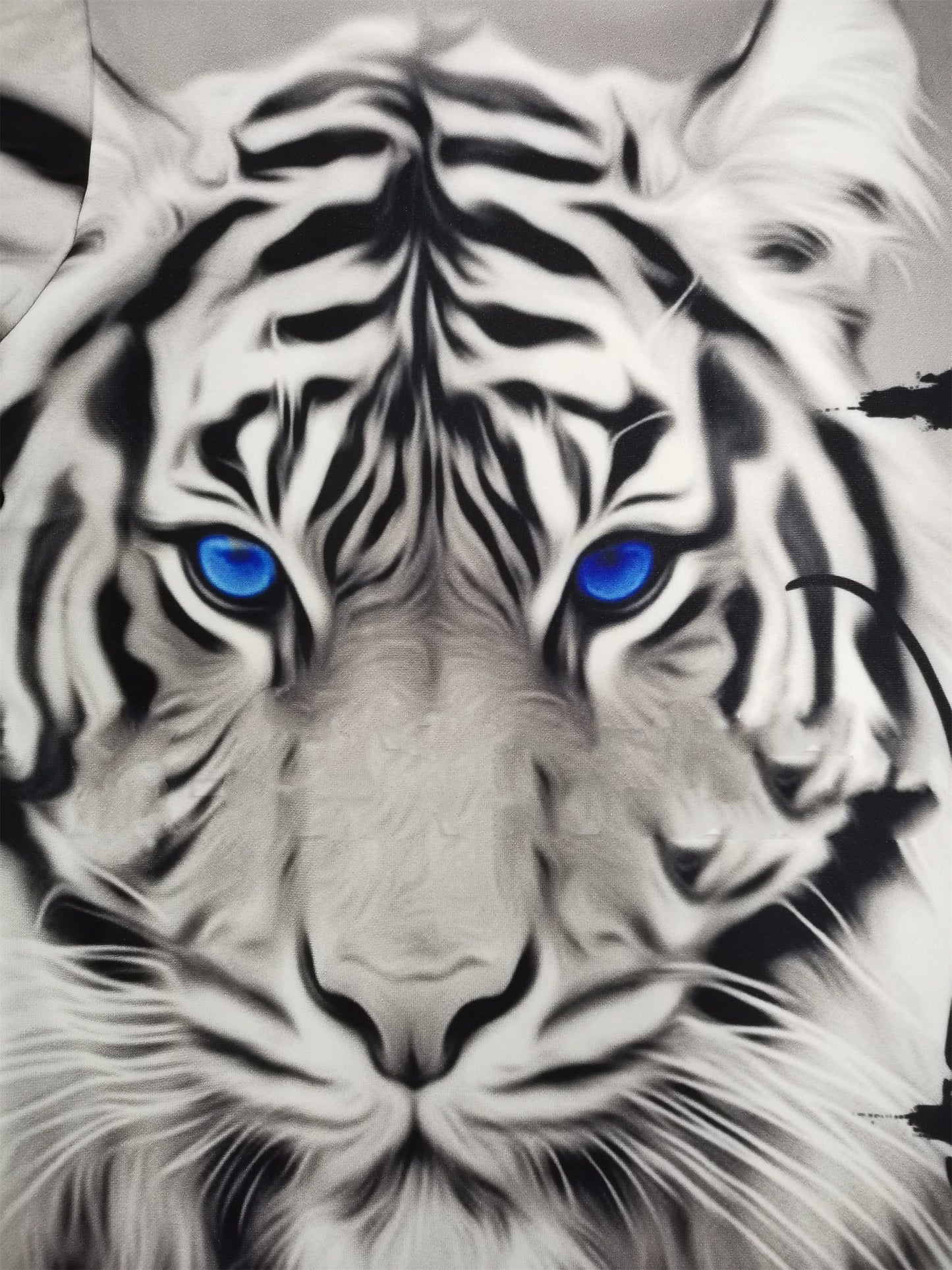 White Tiger 3D All Over Print Hoodie