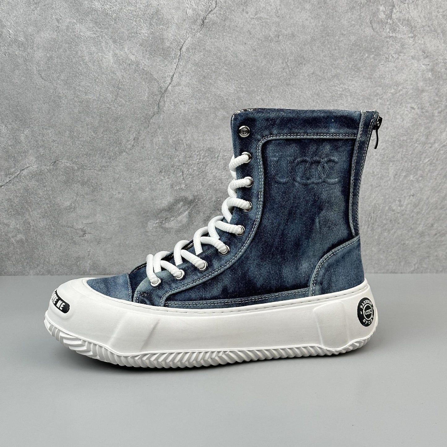 High-top Canvas Casual  Sneakers