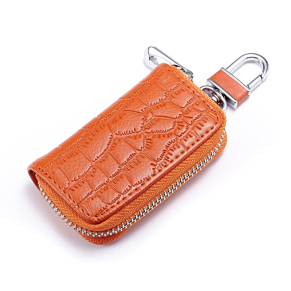 High End Cowhide Car Key Bag