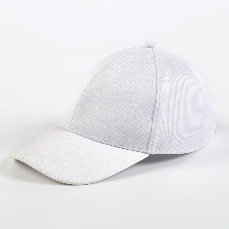 New Breathable LED Luminous  Light Fiber Fluorescent Cap