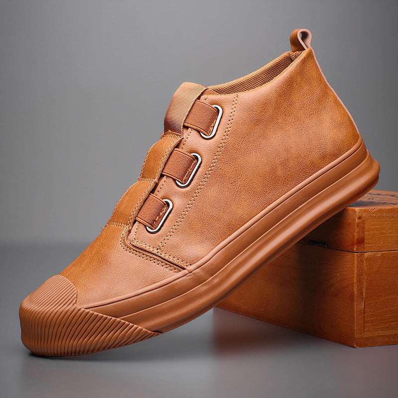 Leather Men's Casual Footwear Shoes