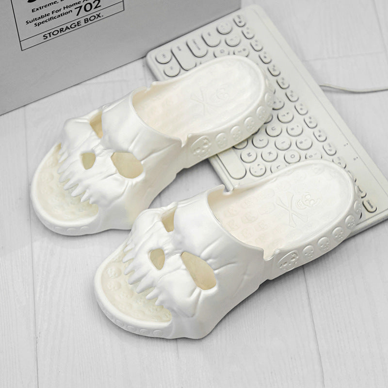 Skull Design Bathroom Indoor Slides