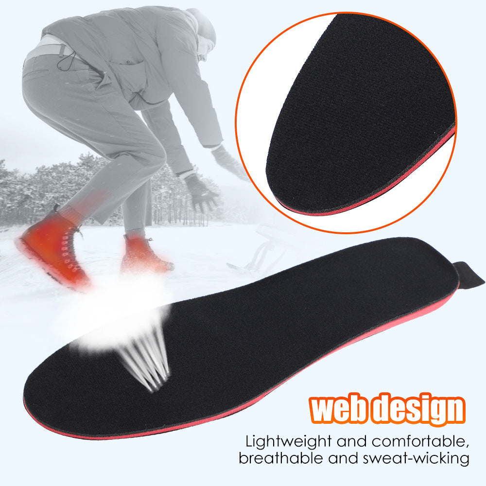 Rechargeable Electric Heated Shoe Insoles For Men