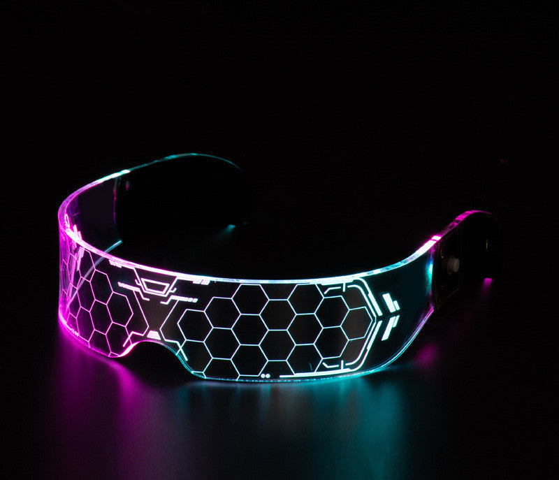 Punk LED Luminous Party Bar Disco Glasses