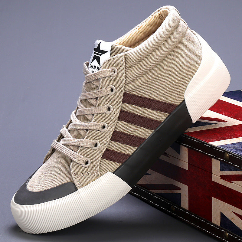 Men's High-top Canvas Shoes