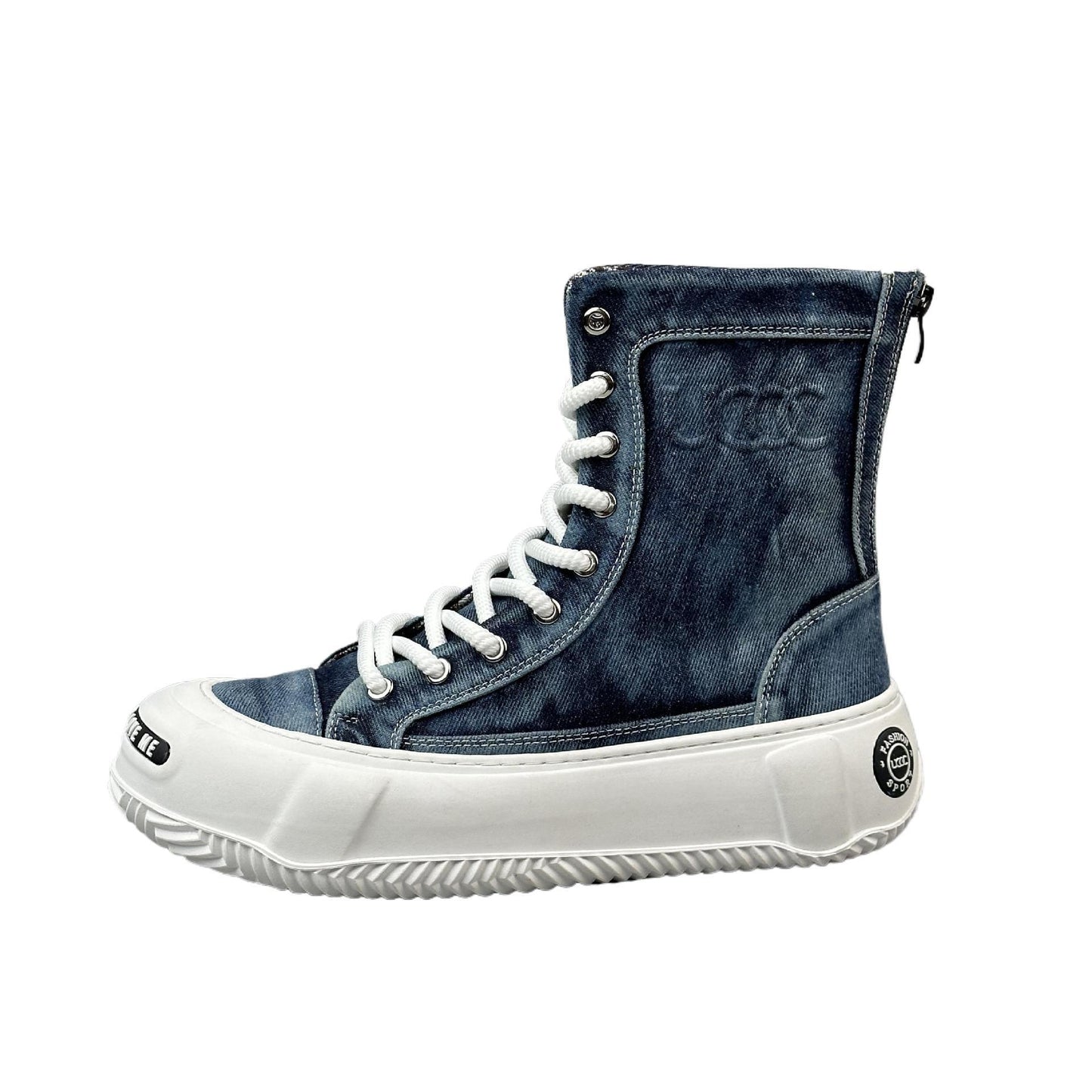 High-top Canvas Casual  Sneakers