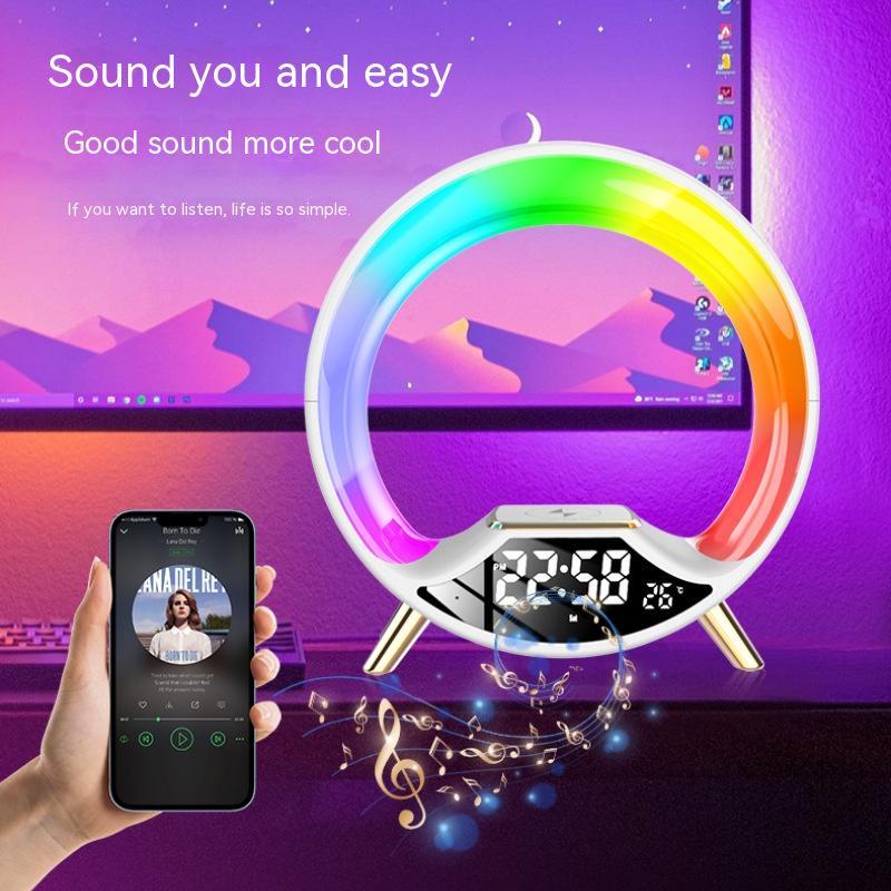 Wireless Light Three In One Wireless Charging Multifunctional Bluetooth Speaker Night Light