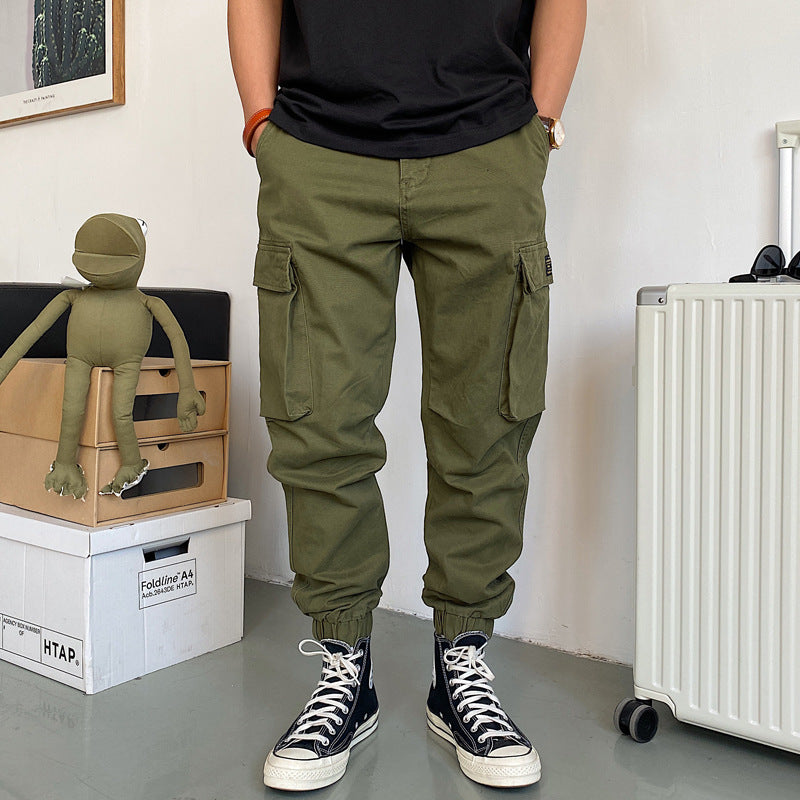 Multi-pocket Workwear Casual Pants