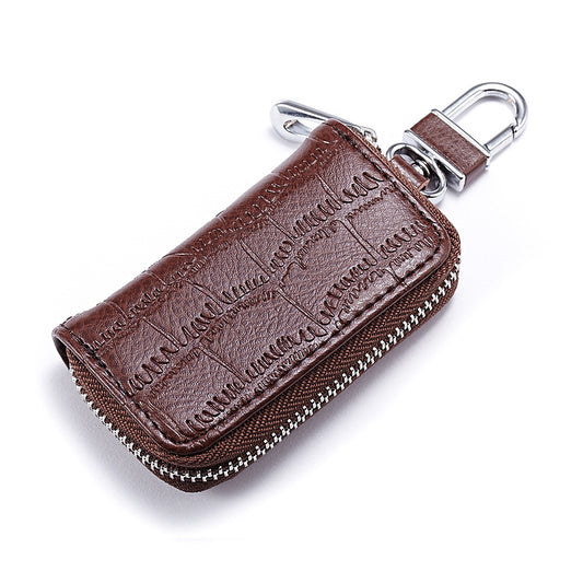 High End Cowhide Car Key Bag