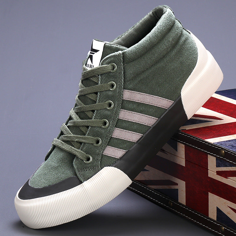 Men's High-top Canvas Shoes