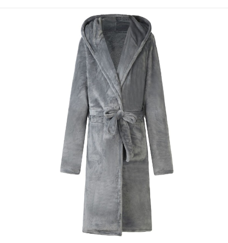 Hooded Men's Bath Robe