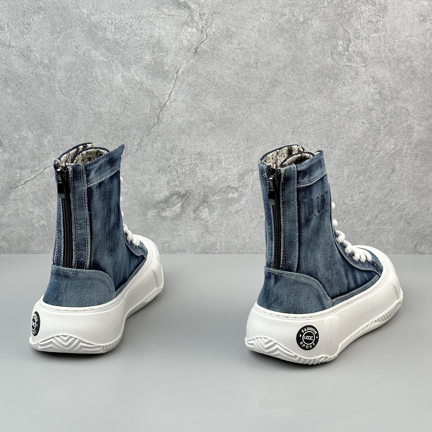 High-top Canvas Casual  Sneakers