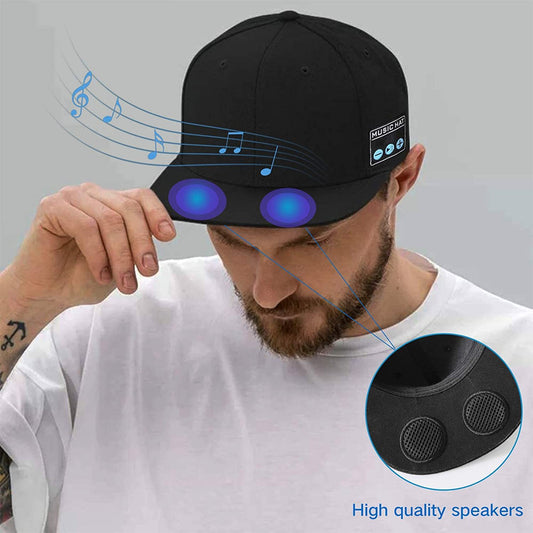 European Street Hip-hop Music Headphones Baseball Cap