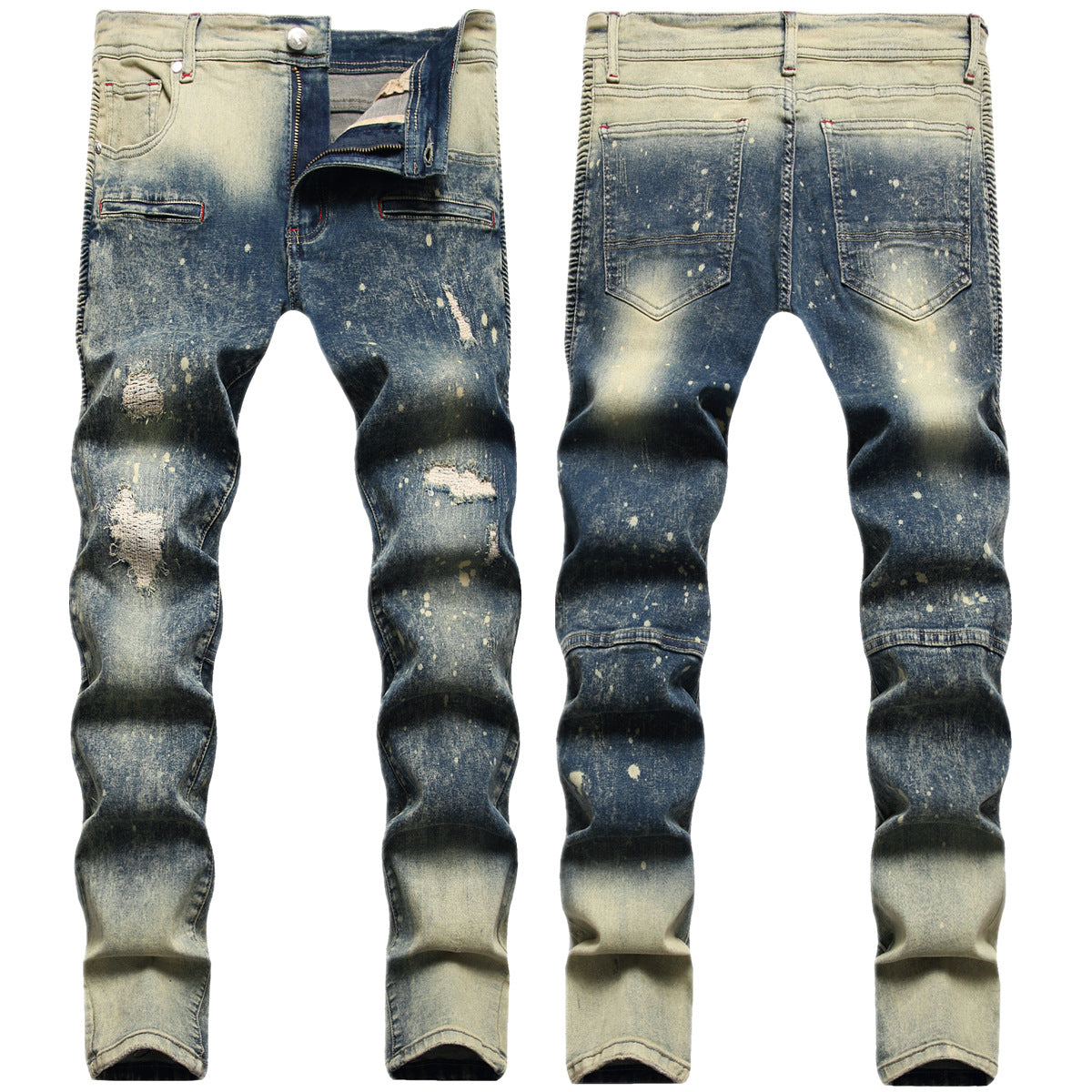 Skinny Straight Jeans For Men