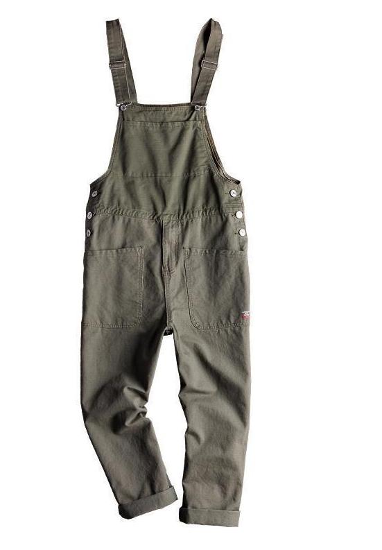 Retro One-piece Casual Cargo  Overalls