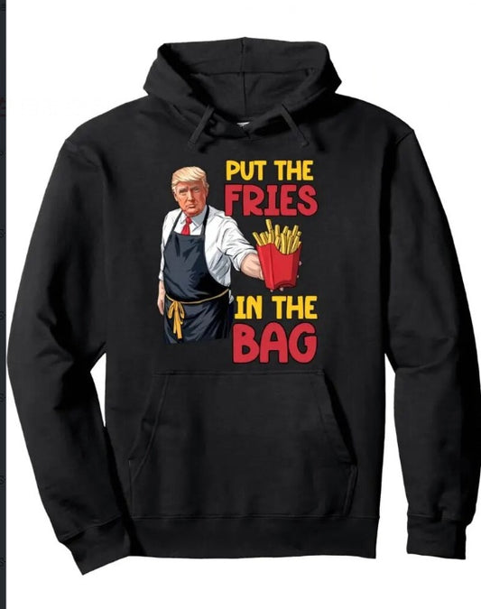 Men's Trump Print Designed Christmas Hoodie