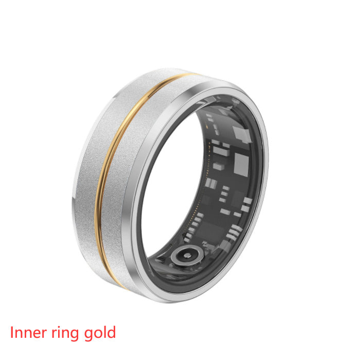 Smart Heart Rate Blood Oxygen Monitoring Ring For Android IOS