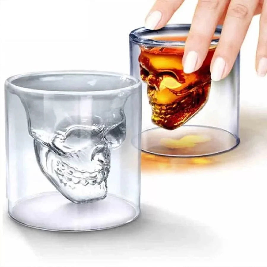 Skull Midevil Shot Glass 75ml