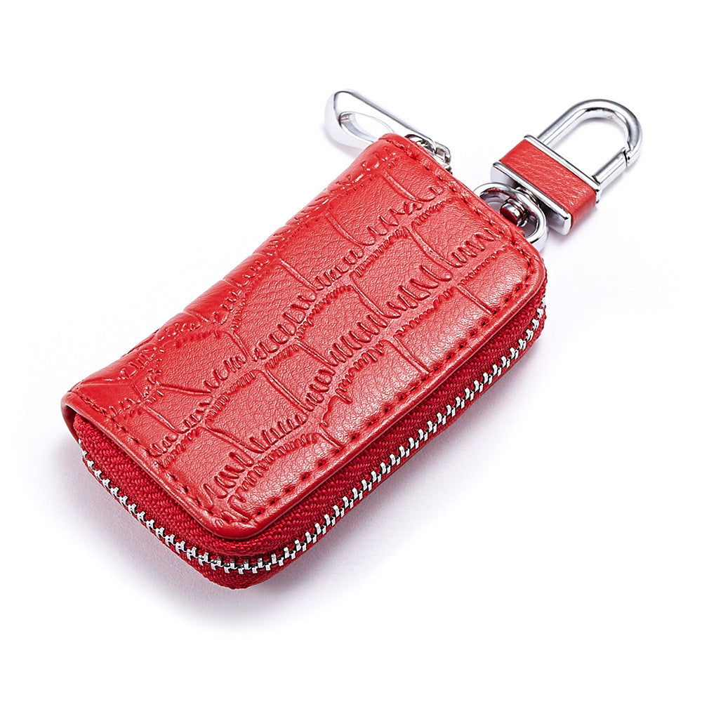 High End Cowhide Car Key Bag