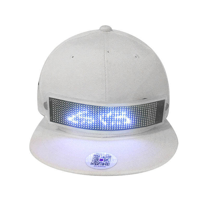 LED Luminous Advertising Cap Display with APP Control