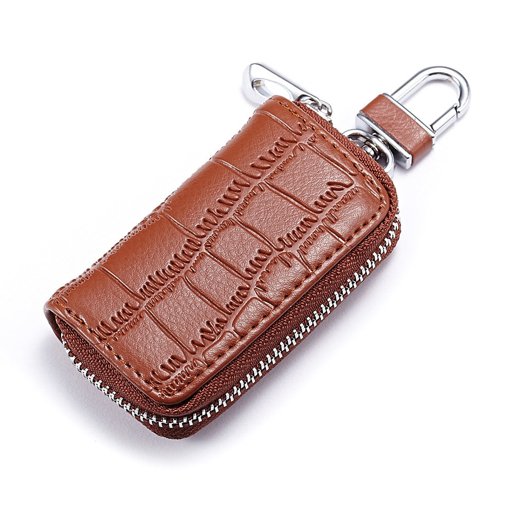 High End Cowhide Car Key Bag