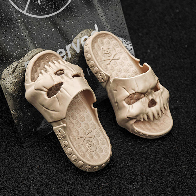 Skull Design Bathroom Indoor Slides