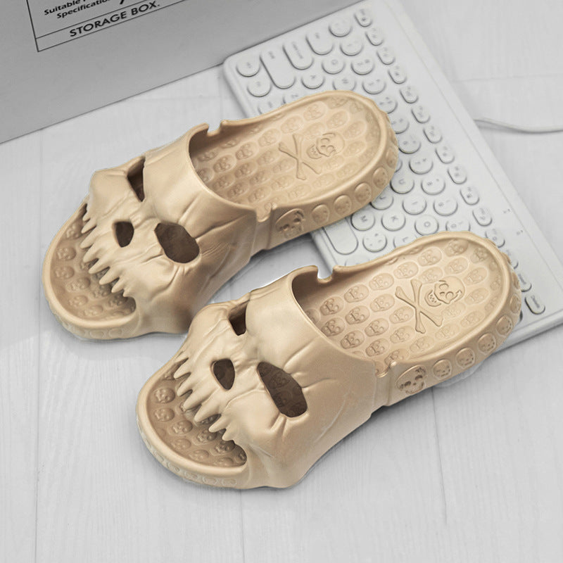 Skull Design Bathroom Indoor Slides