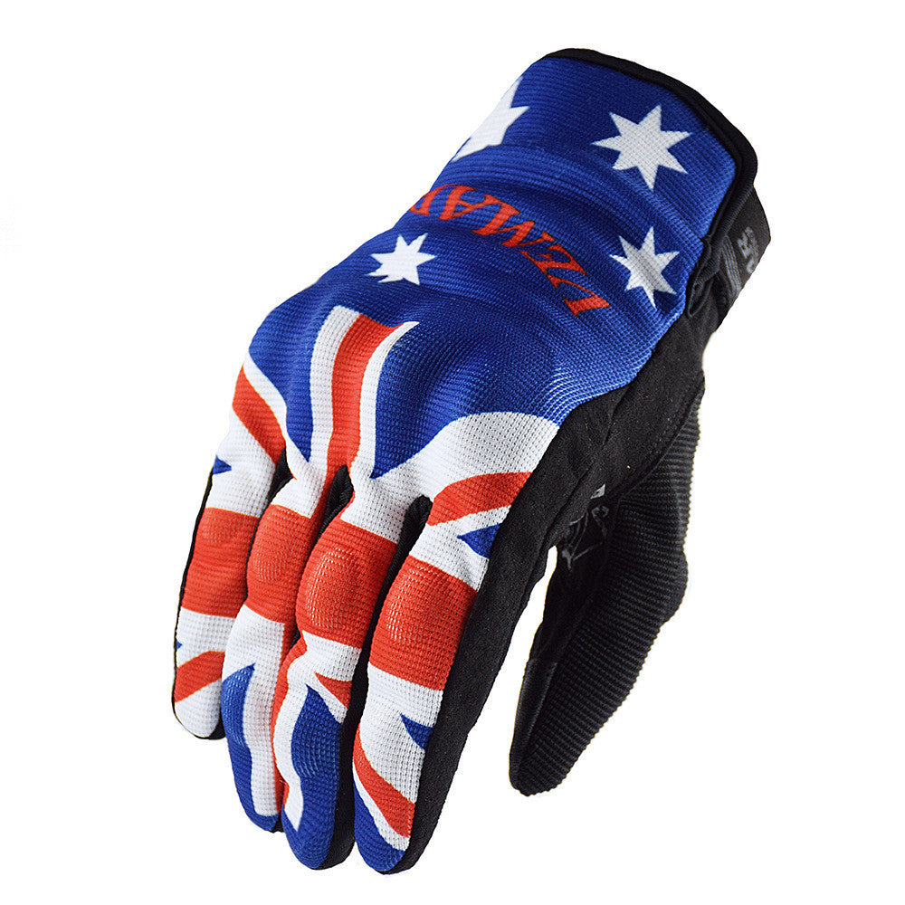 Guantes de malla transpirables para motocicletas y conductores