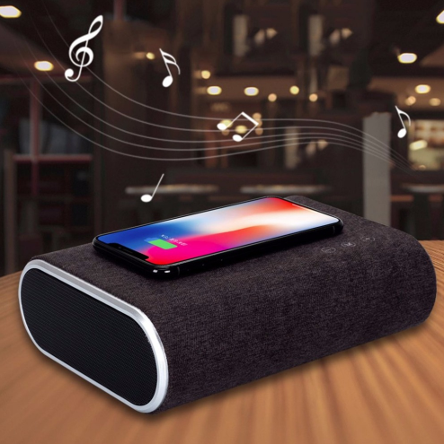 Wireless Charging Bluetooth Speaker