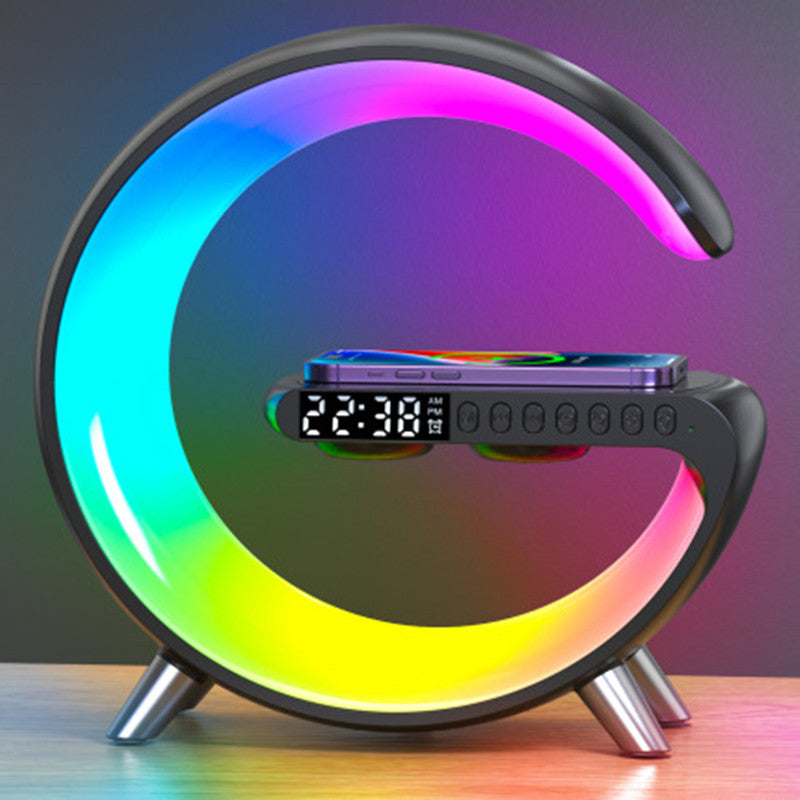 Wireless Smart Bluetooth Charging Speaker with Alarm Clock