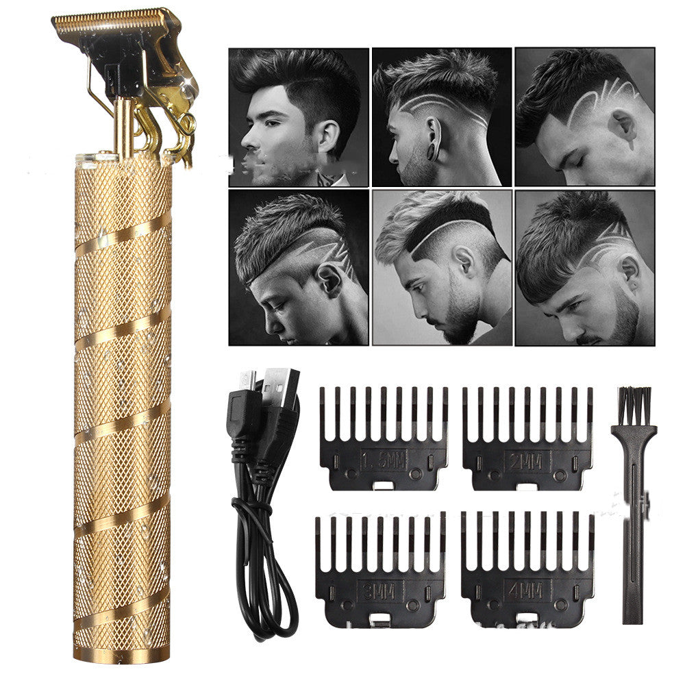 Mens Hair Clipper Set With Oil