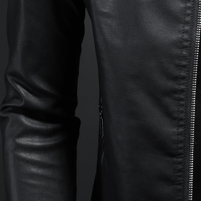 Men's Leather Motorcycle Jacket