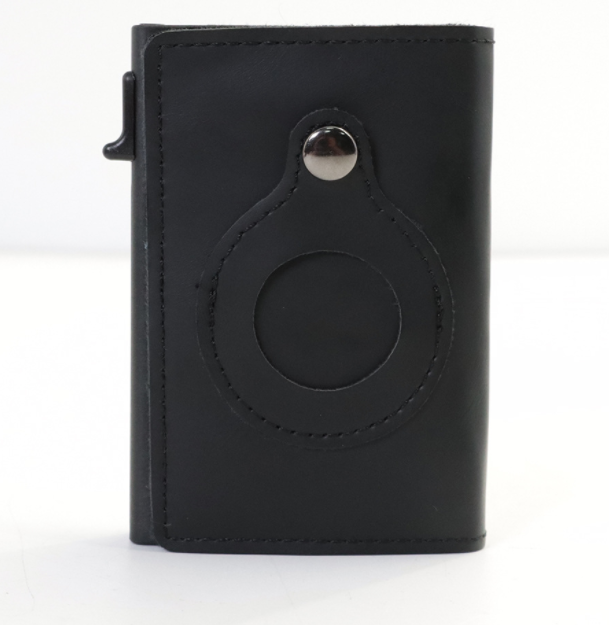 Mens AirTag Anti Theft Card Holder Wallet